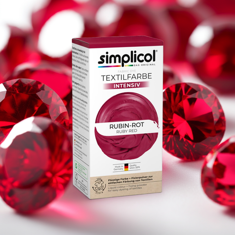Simplicol Intensiv Textilfarbe Rubin-Rot - bester-kauf.ch Simplicol