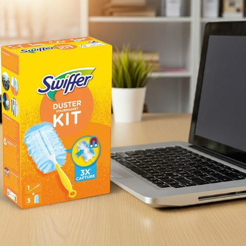 Swiffer Staubmagnet Starterset (Griff + 3 Tücher) - bester-kauf.ch Swiffer