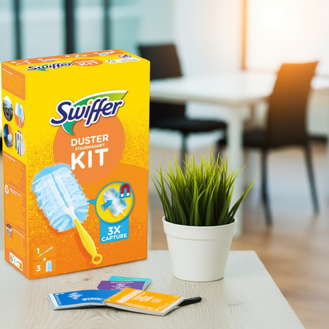 Swiffer Staubmagnet Starterset (Griff + 3 Tücher) - bester-kauf.ch Swiffer