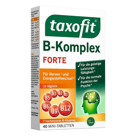 bester-kauf.ch Taxofit B-Komplex Forte Folsäure Mini-Tabletten Taxofit Nahrungsergänzung