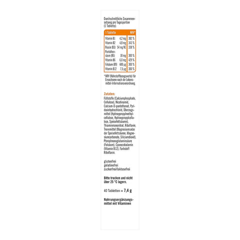 bester-kauf.ch Taxofit B-Komplex Forte Folsäure Mini-Tabletten Taxofit Nahrungsergänzung