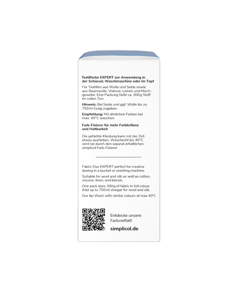 bester-kauf.ch Simplicol Expert Enzian-Blau Simplicol Textilfarbe