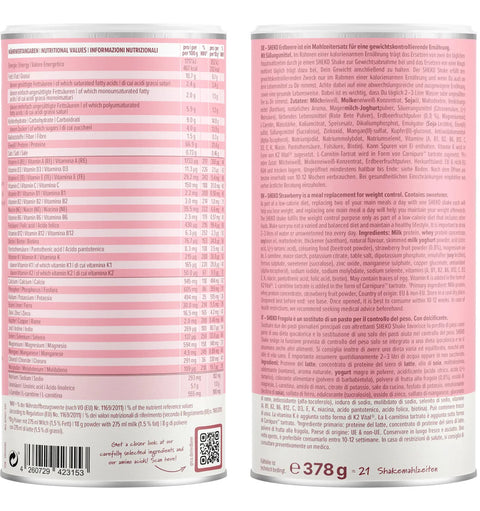 Balance Shake Erdbeere (378g) - bester-kauf.ch SHEKO