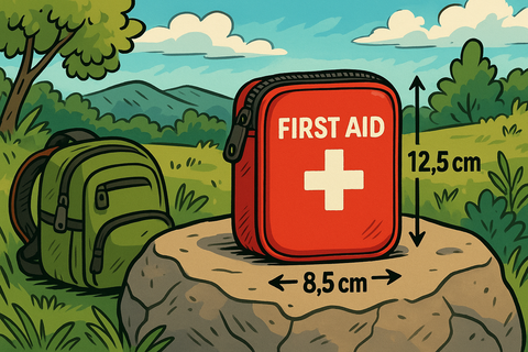 Lifemed Erste Hilfe Set Travel 8,5 cm x 12,5 cm – Sicherheit für unterwegs
