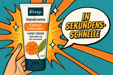 Kneipp Express Sekunden Handcreme 75ml – Pflege in Rekordzeit