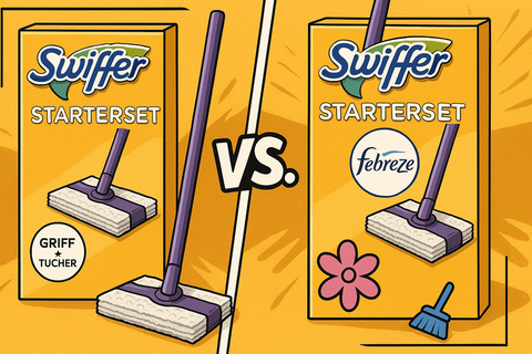 Swiffer Starterset – mit oder ohne Febreze? Der direkte Vergleich