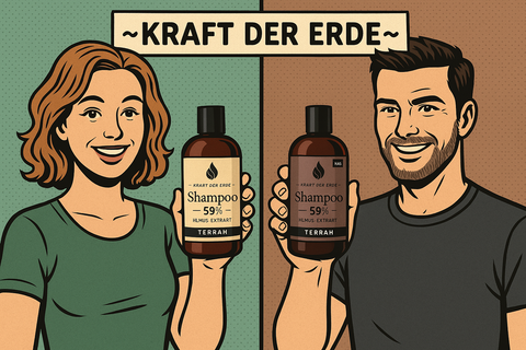 Terrah Shampoo Frau & Terrah Shampoo Mann – Natürliche Pflege für jedes Haarbedürfnis