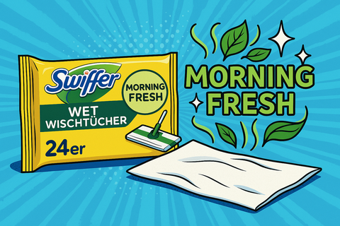 Swiffer Wet Wischtücher NF 24er Morning Fresh – Frische Sauberkeit für dein Zuhause