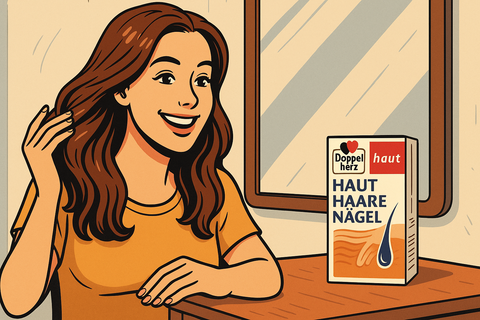 Doppelherz Haut Haare Nägel – Für Schönheit von innen