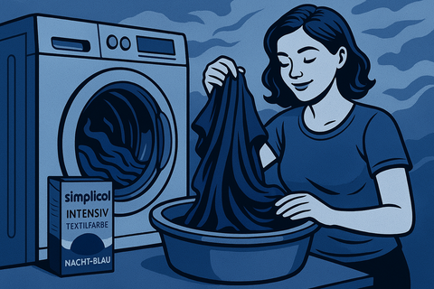 Simplicol Intensiv Textilfarbe Nacht-Blau – Intensive Farbkraft für deine Textilien