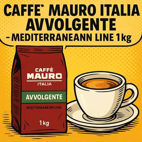 Caffè Mauro Italia Avvolgente – Mediterranean Line 1kg Kaffeebohnen