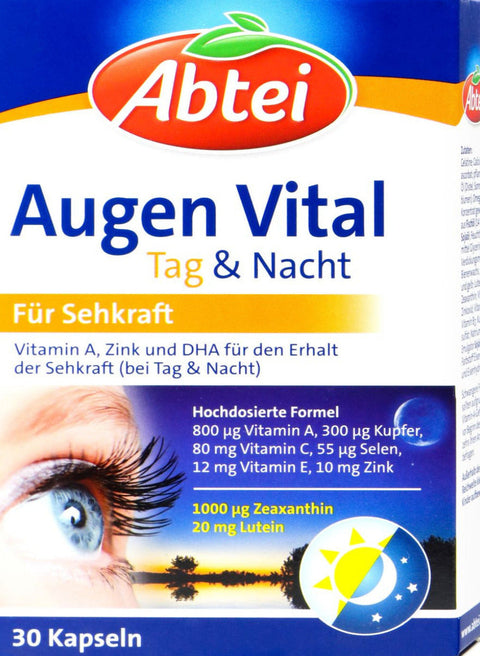 Abtei Augen Vital Tag & Nacht Kapseln bester-kauf.ch Blog News Schweiz