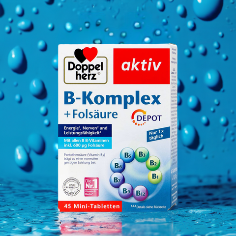 Anna testet Doppelherz B-Komplex + Folsäure getestet Restergebnis  News Blog Ratgeber bester-kauf.ch