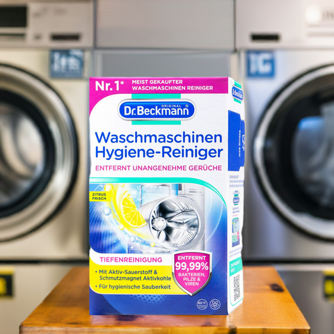 Sandra und Urs testen: Dr. Beckmann Waschmaschinen Hygiene Reiniger bester-kauf.ch
