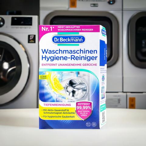Dr. Beckmann Waschmaschinen Hygiene-Reiniger – Geruch und Kalk entfern –