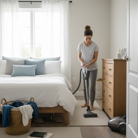 Schlafzimmer richtig reinigen – Frische und Hygiene