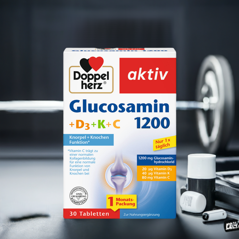 glucosamin1200+D3+K+C doppelherz b/30ce