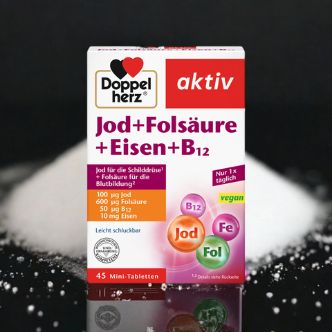 Doppelherz Jod Folsäure Eisen B12
