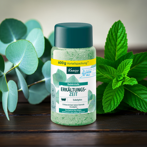 Kneipp Badekristalle Erkältungszeit (600g) – Wohltuend für die Atemwege Badespass mit Entspannung bester-kauf.ch
