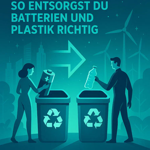 Recycling und Umwelt - so entsorgst du Batterien und Plastik richtig