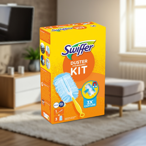 Urs testet – Swiffer Starterset Griff + 3 Tücher mit Febreze Blog bester-kauf.ch