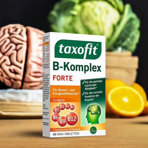 Taxofit B-Komplex Forte + Folsäure Mini-Tabletten – Produktinformation besser informiert Blog bester.kauf.ch Nahrungsergänzung
