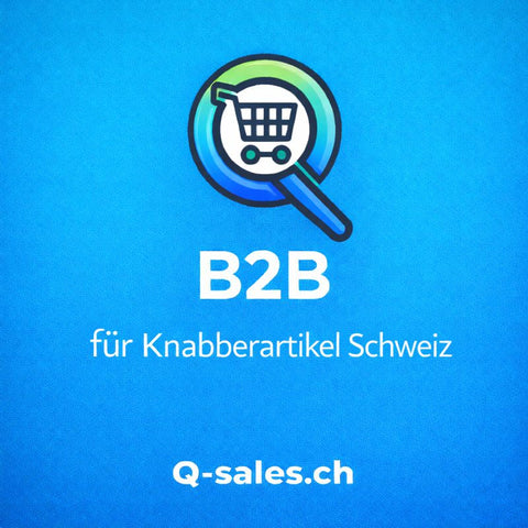 B2B Plattform für Knabberartikel in der Schweiz – effiziente Beschaffung, Markenvielfalt und Grosshandelslösungen über Q-Sales. Mehr unter q-sales.ch ein Tochterunternehmen von bester-kauf.ch