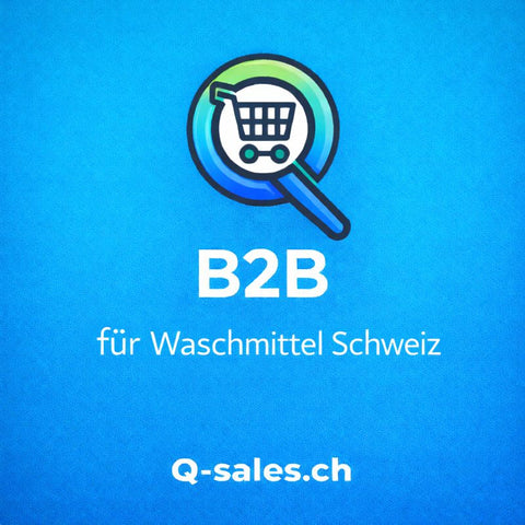 B2B für Waschmittel Schweiz – digitale Beschaffungsplattform von Q-Sales für gewerbliche Kunden, Wiederverkäufer und Grossabnehmer mit Fokus auf Schweizer Marktanforderungen. Mehr unter q-sales.ch ein Tochterunternehmen von bester-kauf.ch