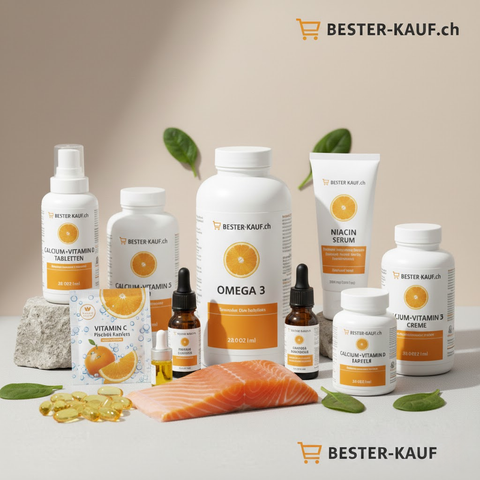 Omega-3-Produkte mit EPA und DHA – Fischöl und Algenöl zur Unterstützung von Herz, Gehirn und Entzündungsbalance.