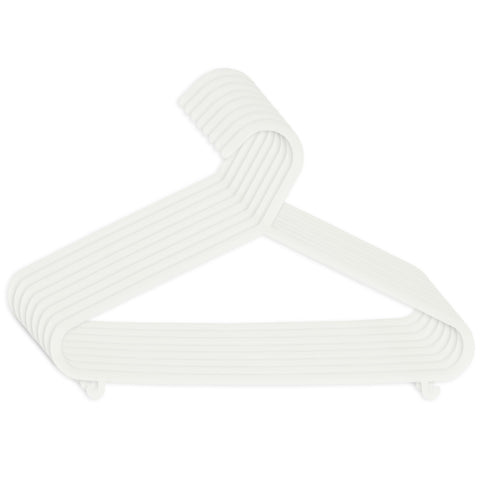 Kleiderbügel 8er Set white