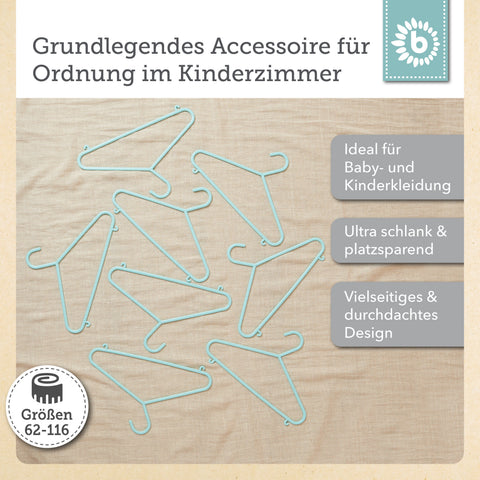 Kleiderbügel 8er Set emerald