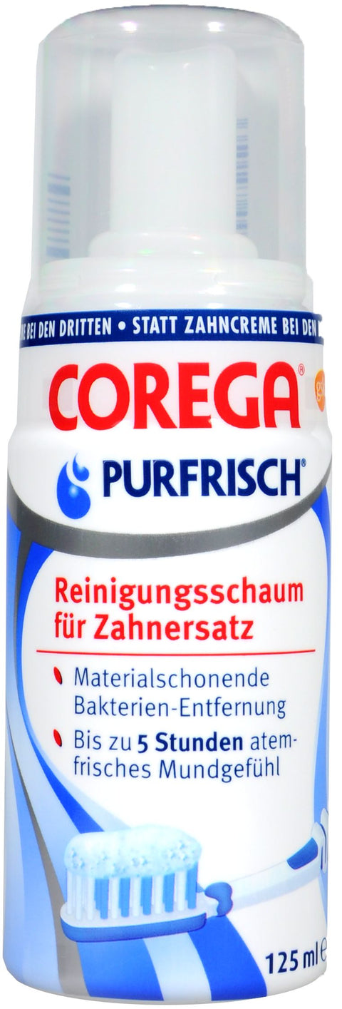 bester-kauf.ch Corega Purfrisch Reinigungsschaum Corega   Mundpflege