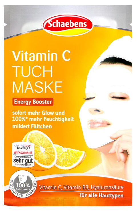 bester-kauf.ch Schaebens Vitamin C Tuchmaske Schaebens   Hautpflege