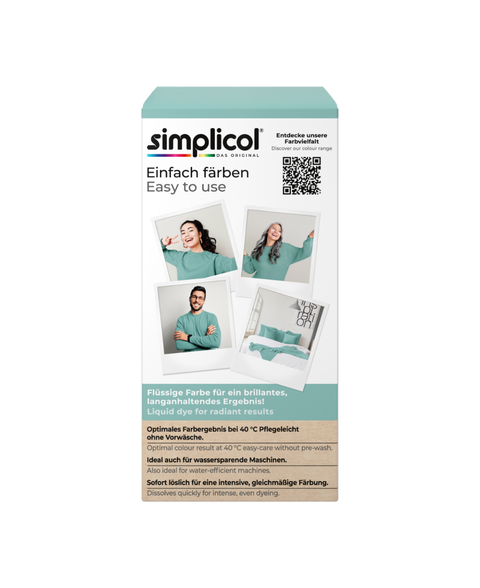 bester-kauf.ch Simplicol Intensiv Mint-Petrol Simplicol   Textilfarbe