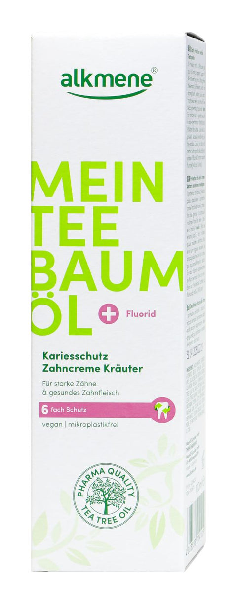 bester-kauf.ch Alkmene Teebaumöl Kräuter Zahncreme Kariesschutz Alkmene   Mundpflege