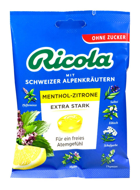 bester-kauf.ch Ricola Menthol Zitrone Extra Stark ZF Ricola   Bonbons & Traubenzucker