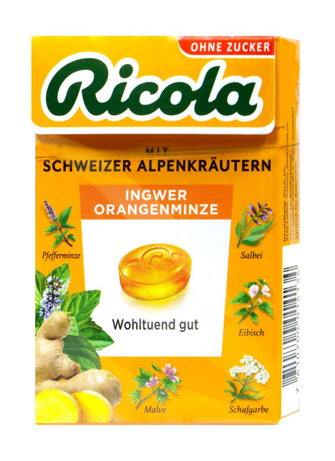 bester-kauf.ch Ricola Böxli Ingwer Orangeminze ZF Ricola   Bonbons & Traubenzucker