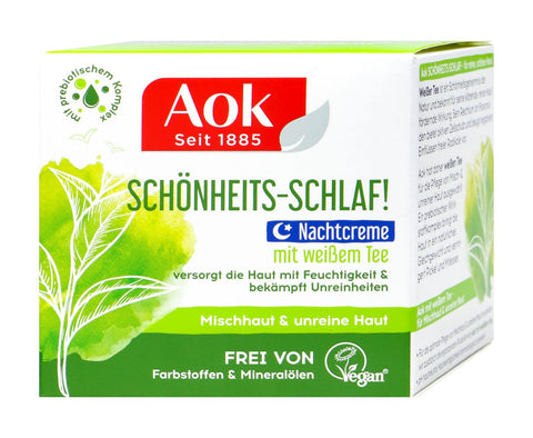 bester-kauf.ch Aok Nachtcreme mit weißem Tee AoK   Hautpflege