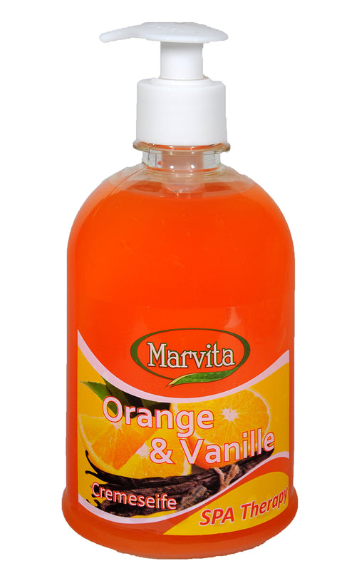 bester-kauf.ch Marvita Cremeseife Orange + Vanille 500ml Marvita   Hautpflege