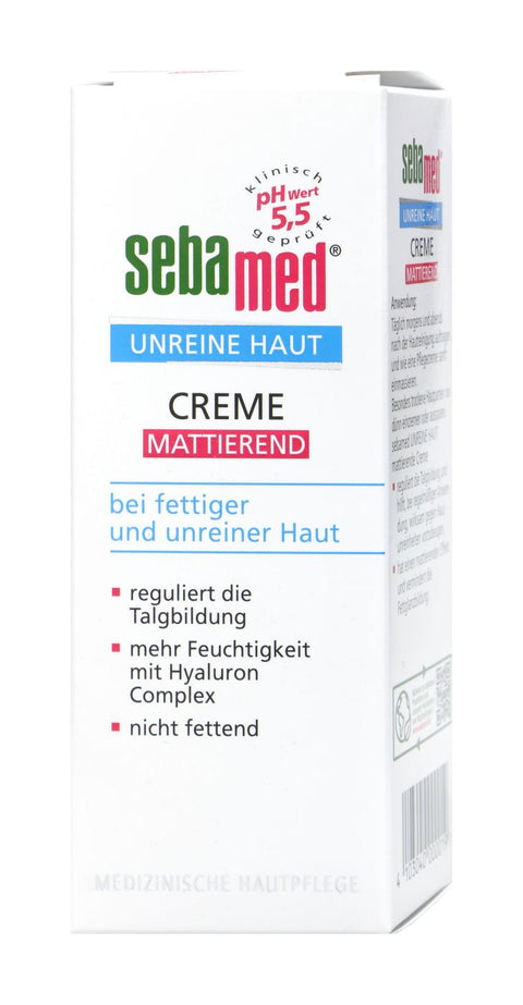 bester-kauf.ch Sebamed Unreine Haut Mattierende Creme Sebamed   Hautpflege