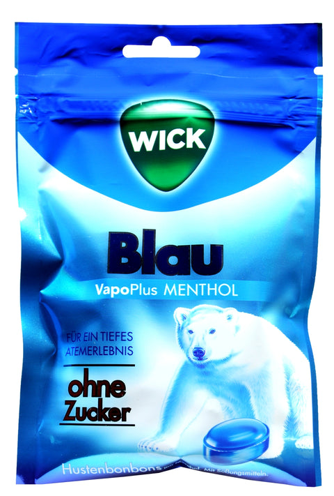 bester-kauf.ch Wick Blau Menthol Zuckerfrei Wick   Bonbons & Traubenzucker