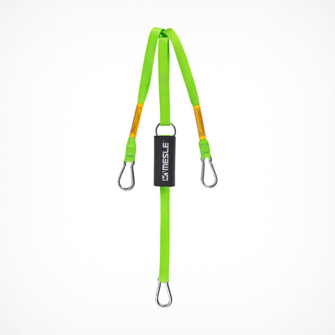 MESLE Centrix 2P Centring Tow Harness - Lime, length: 274 cm (9')