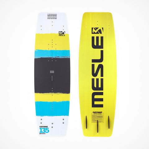 MESLE Rental Easy Wake Wakeboard w/ 3 fins, length: 145 cm