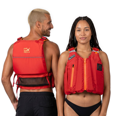 MESLE Ara Mesh Nylon Vest 50N Unisex - red - 70-90 kg