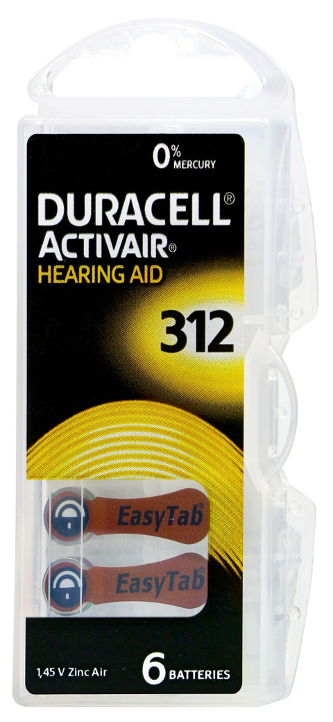bester-kauf.ch Duracell Hörgerätbatterie Braun DA 312 Duracell   Batterien