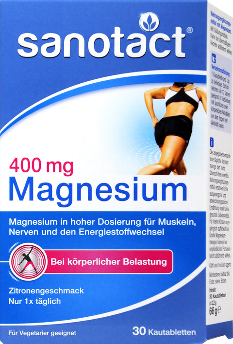 Sanotact Magnesium 400 bester-kauf.ch