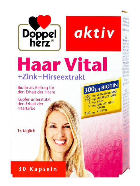   Doppelherz Haar Vital + Zink + Hirseextrakt bester-kauf.ch