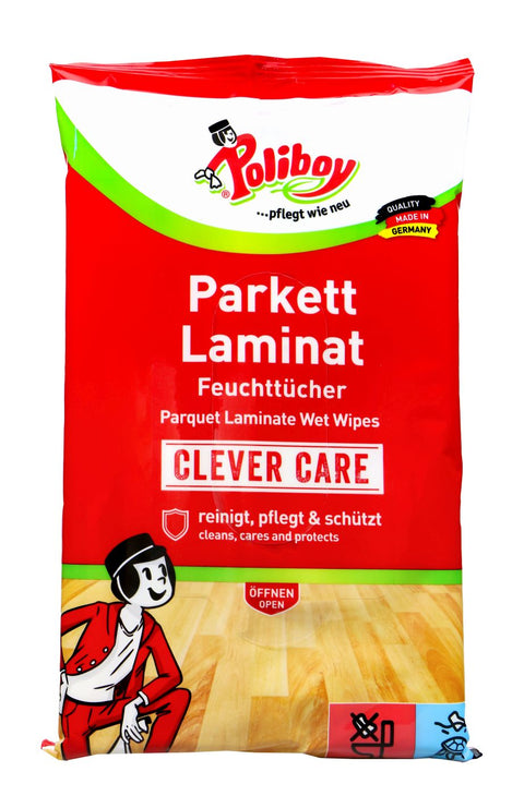 bester-kauf.ch Poliboy Feuchttücher Parkett & Laminat Poliboy   Aufbewahrung & Reinigungsmittel