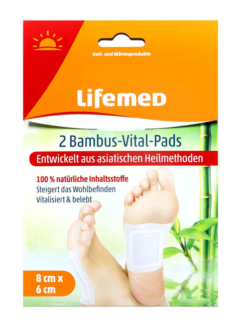 bester-kauf.ch Bambus Vital Pads 8 cm x 6 cm Lifemed   Hausapotheke & Verbandsstoffe