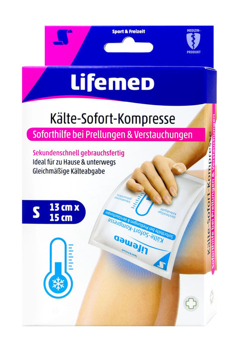 bester-kauf.ch Kälte Sofort Kompresse Gr.S, 15 cm x 13 cm Lifemed   Hausapotheke & Verbandsstoffe